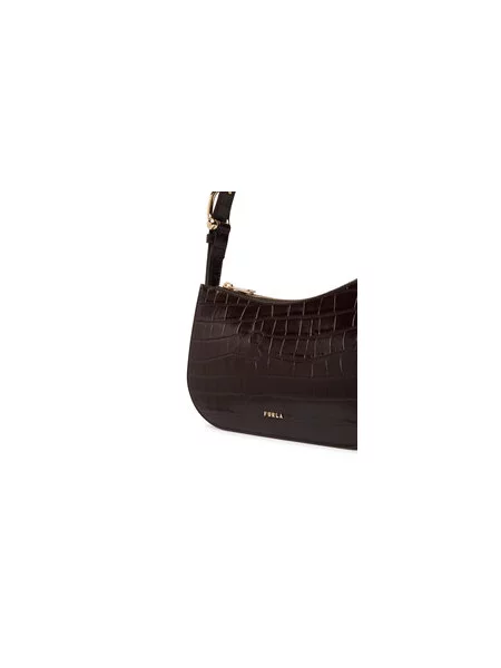 Furla Rankinė Sara Small Tamsiai ruda
