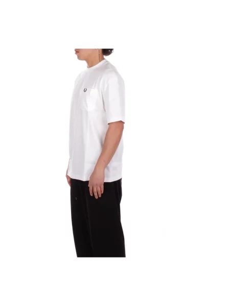 T-shirt Fred Perry Pocket Detail T-Shirt White M biała