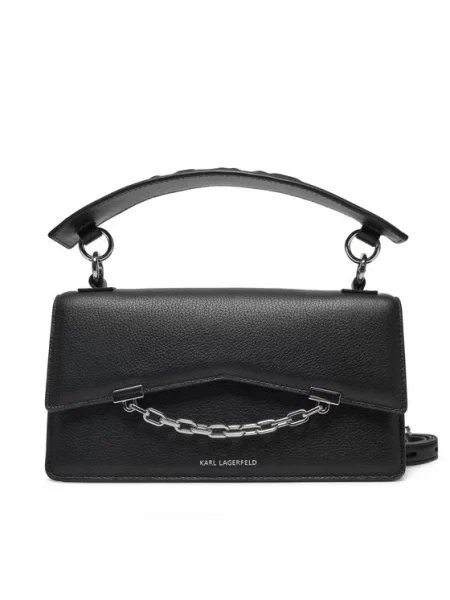Crossbody torbica Karl Lagerfeld črna