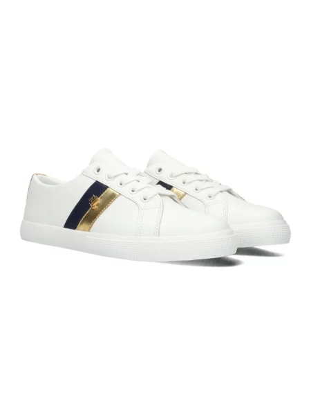 Sneakersy Ralph Lauren skórzane białe
