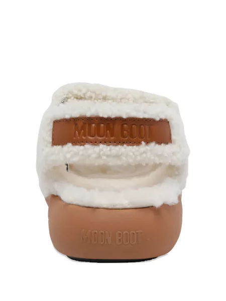 Sandale Moon Boot cu platformă alb