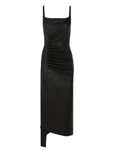 Rochie midi Rabanne până la genunchi de costum negru