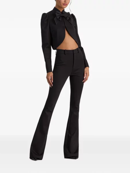 Decupat geacă Alice + Olivia cu funde negru