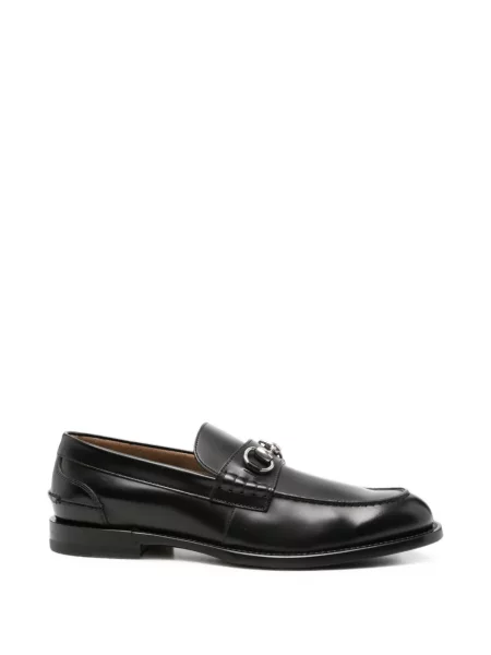 Pantofi loafer Gucci din piele negru