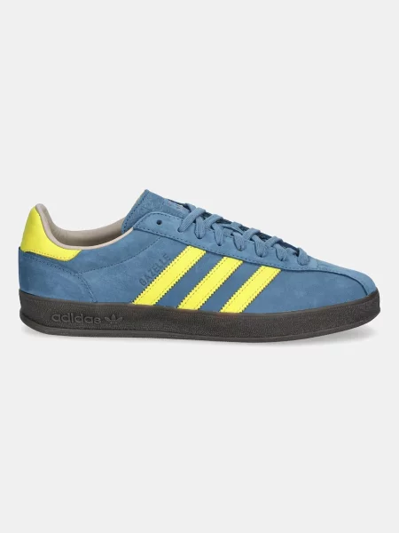 Nubuck sneakers adidas Originals Gazelle Indoor Pro μπλε
