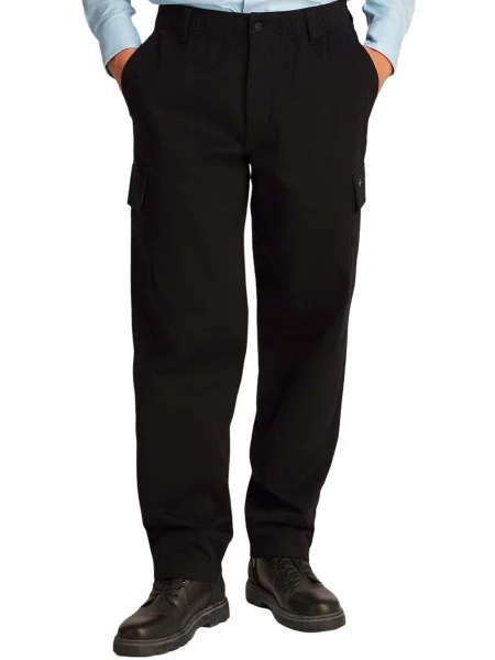 Pantaloni cargo Calvin Klein negru