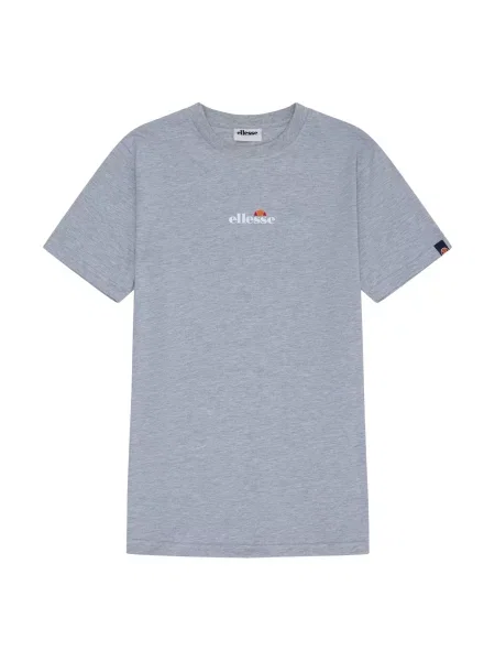 ELLESSE Tricou Ollio 2 gri amestecat / roșu alb