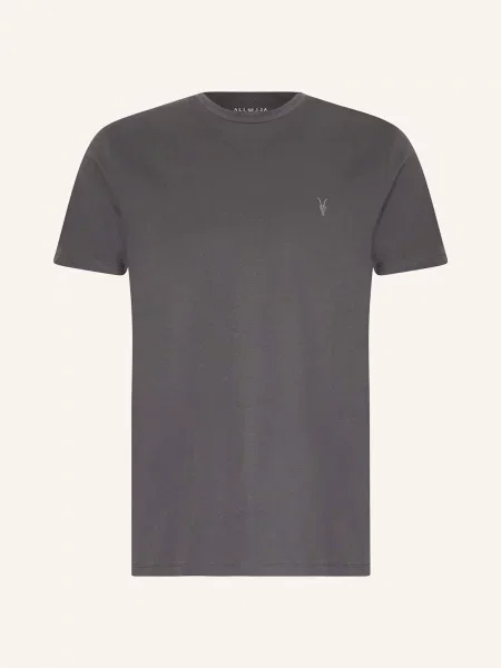 Allsaints Tričko Brace tmavě šedá