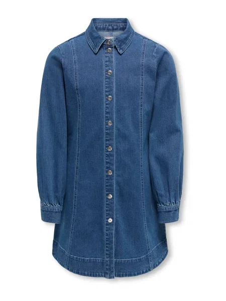 ONLY GIRLS Šaty denim modrá