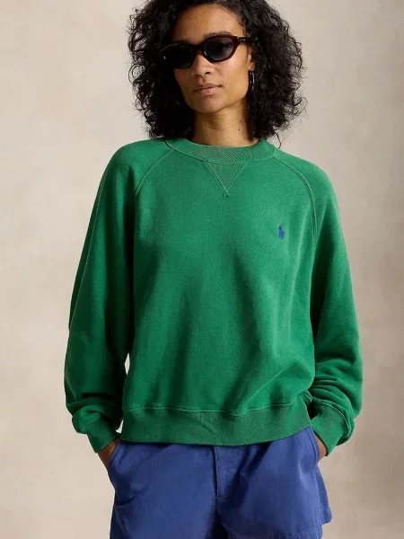 Polo Ralph Lauren hanorac pentru femei cu verde