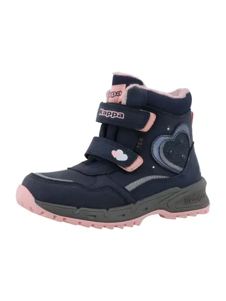 KAPPA Cizme Osano albastru marin / albastru denim roz gri