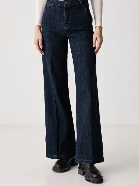 United Colors of Benetton blugi wide leg pentru femei