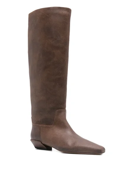 Botine Paris Texas din piele maro