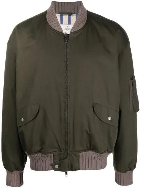 Geacă bomber Vivienne Westwood verde