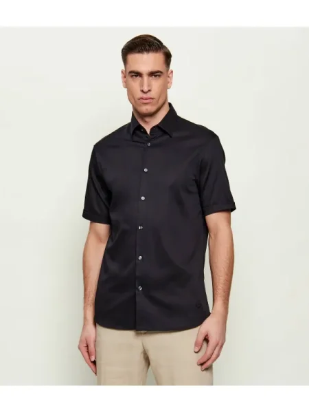 Emporio Armani Cămașă negru