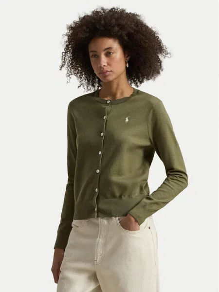 Polo Ralph Lauren ζακέτα με γυναικεία πράσινο