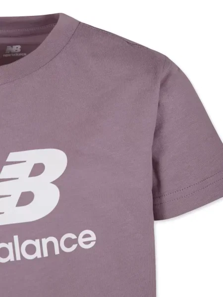 Koszulka dziecięca New Balance fioletowa
