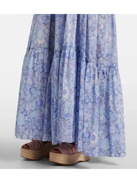 Rochie maxi Chloé cu model floral