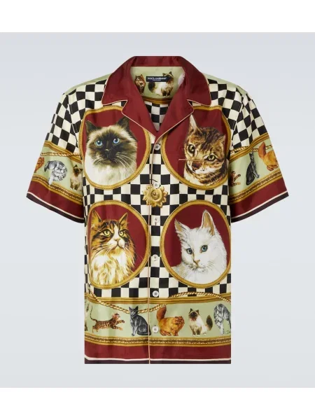 Svilena srajca Dolce&gabbana