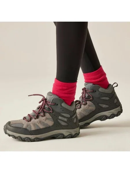 Buty trekkingowe wysokie z membraną Edgepoint IV szare