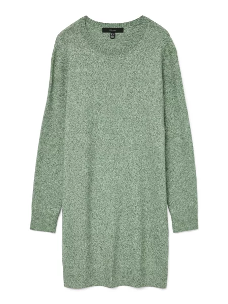 VERO MODA Úpletové šaty Doffy' zelená