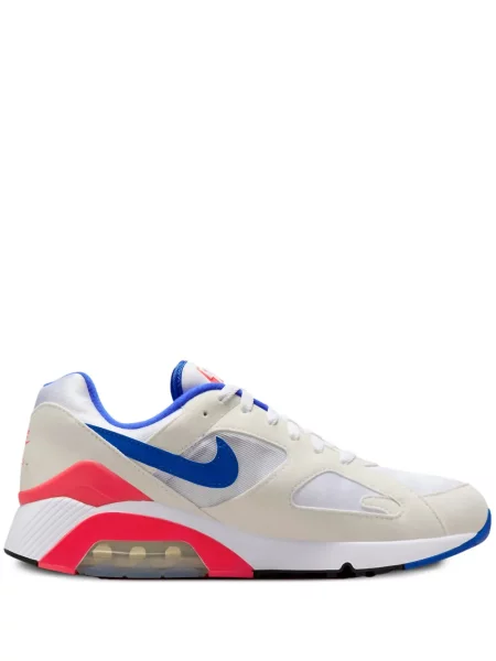 Sneakerși Nike Air Max din fleece alb