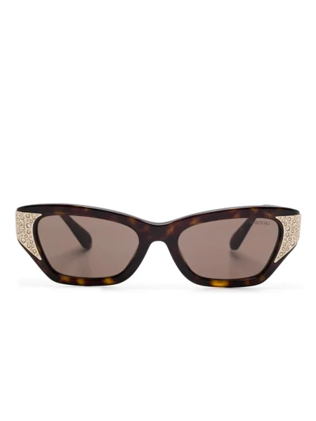Ochelari de soare Swarovski de cristal maro