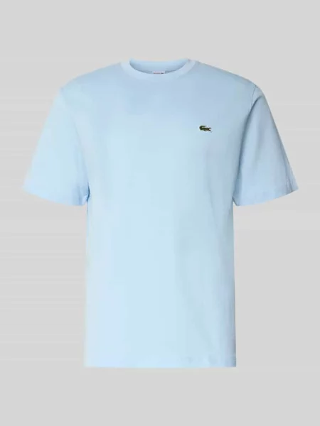 T-shirt o kroju regular fit z czystej bawełny Lacoste