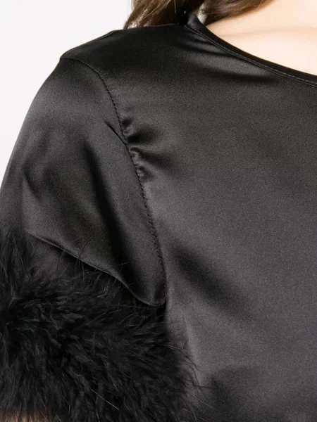 Bluza Gilda & Pearl sa perlicama crna