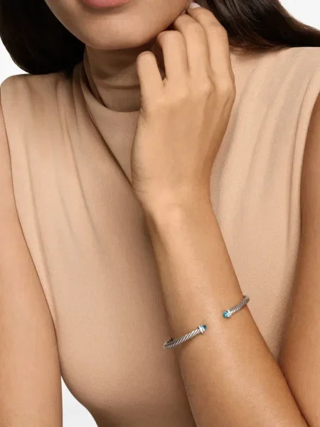 Βραχιόλι David Yurman ασημί
