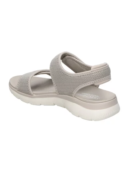 Sandále Skechers sivá