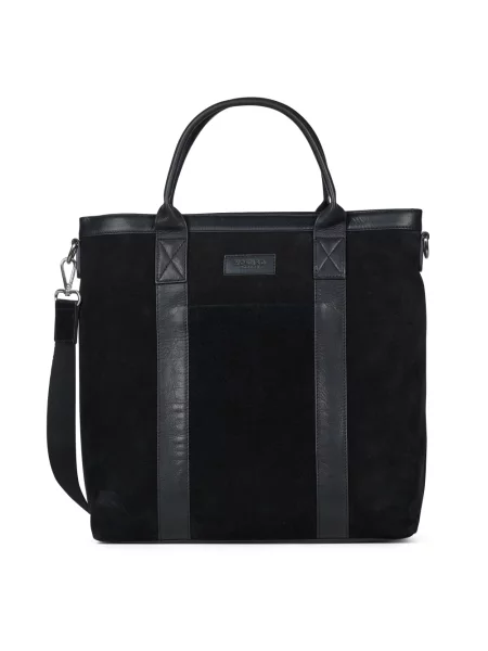 Torba Howard London zamszowa czarna