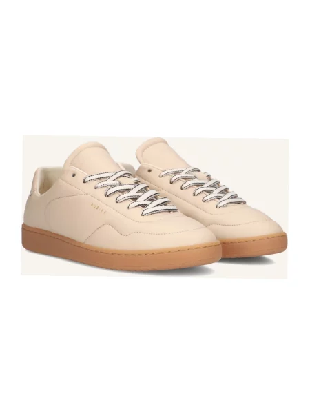 Sneakersy Nubikk skórzane beżowe
