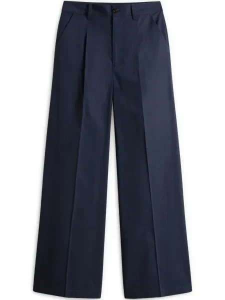 Pantaloni Woolrich albastru