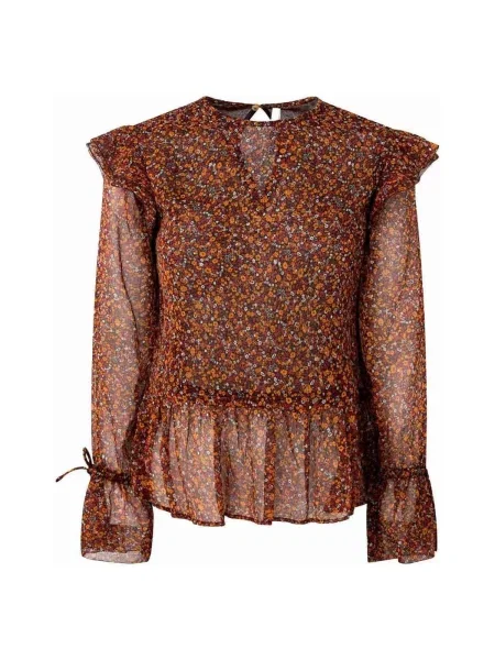 Blúzka Pepe Jeans oranžová