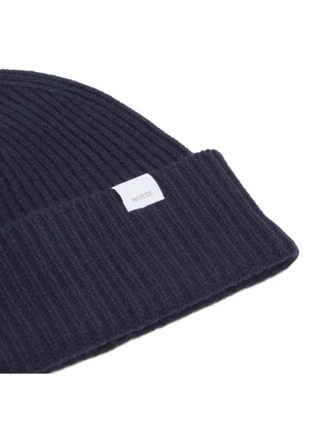Czapka Norse Projects wełniana niebieska
