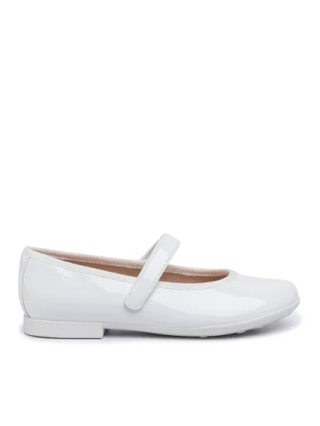Balerinos Geox J Plie A S balta