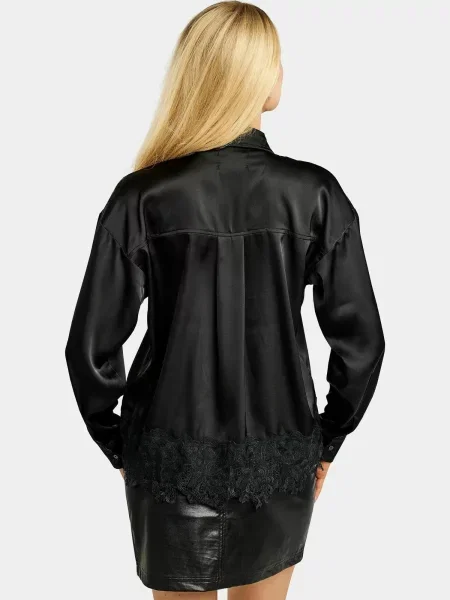 Liberte Essentiel Tricou BOLINE-LS negru