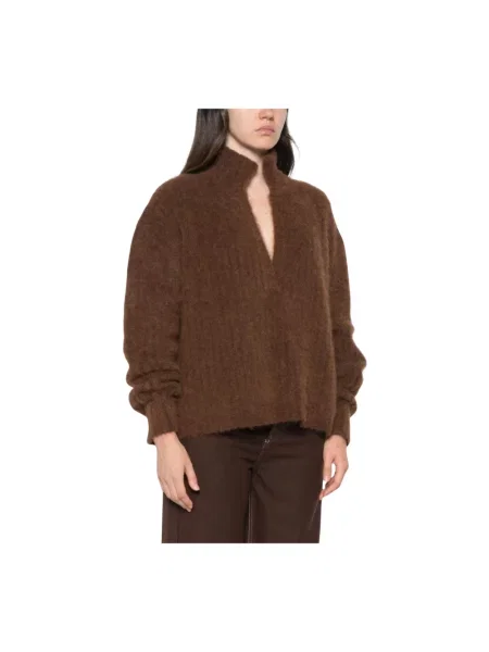 Sweter Uma Wang wełniany brązowy