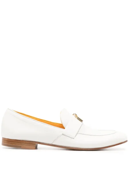 Pantofi loafer Madison.maison din piele alb