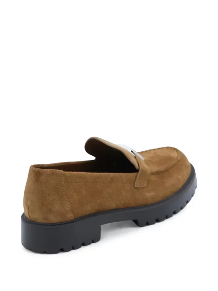 Pantofi loafer Tory Burch maro