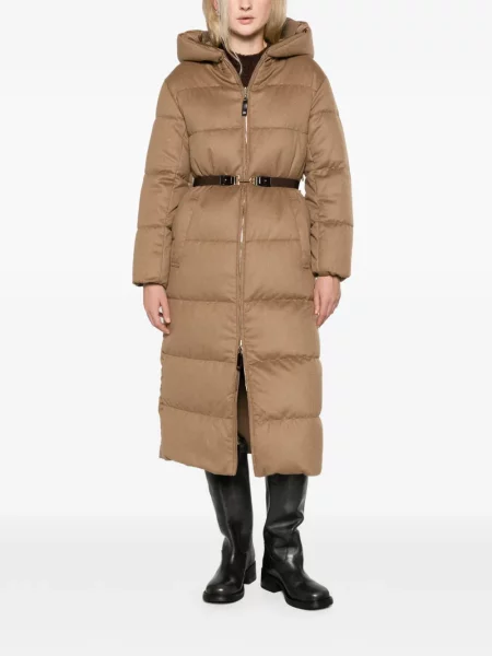 Lung reversibil geacă cu puf Max Mara maro