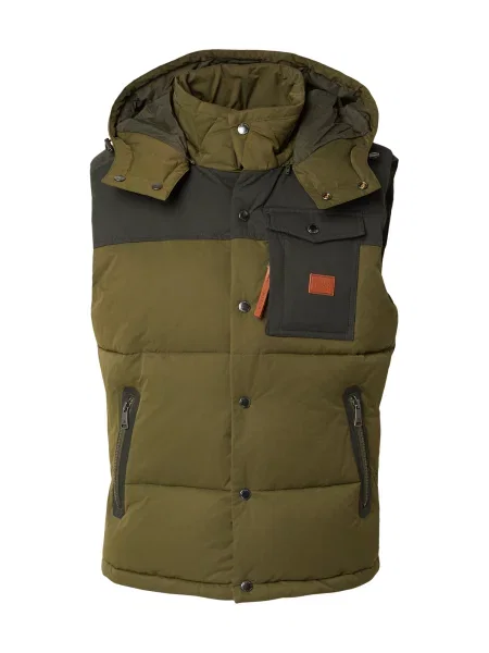 SCOTCH & SODA Vestă închis / oliv gri