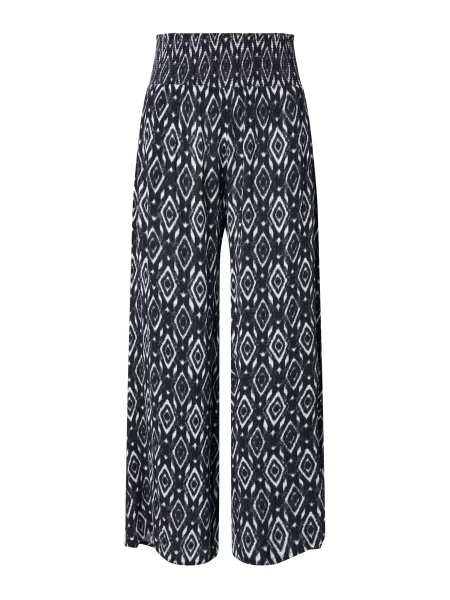 Ulla Popken Pantaloni Rose negru alb