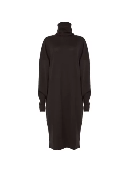 Rochie midi Wolford de lână maro