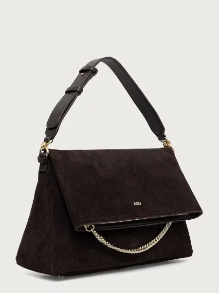 BOSS kabelka dámska Yelena Shoulderbag hnedá