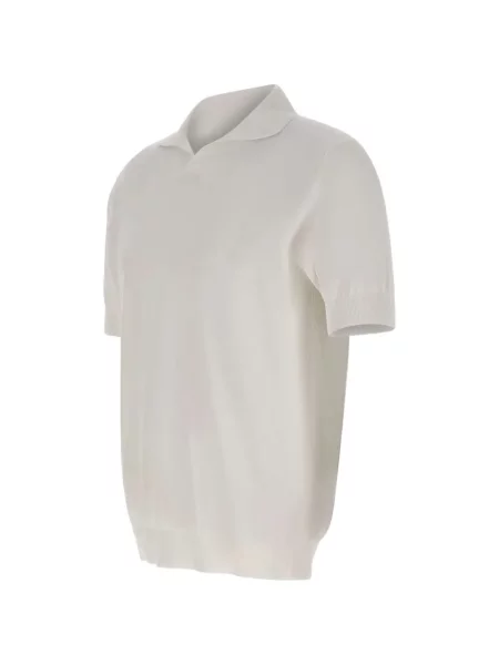 Tricou Filippo De Laurentiis cu nervuri alb