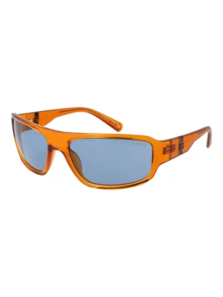 Okulary przeciwsłoneczne Guess pomarańczowe