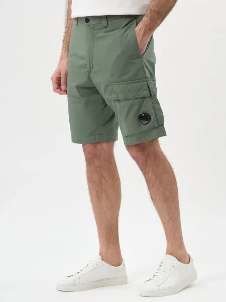 Шорты C.p. Company зеленые