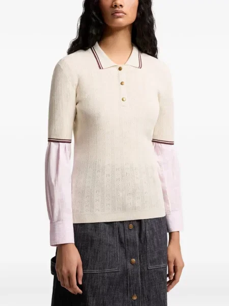 Polo Moncler cu dungi